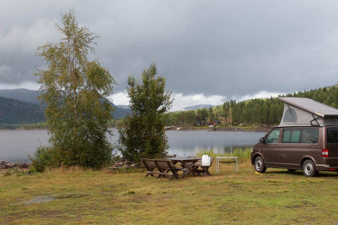 Fossumsanden Camping Og Hytter Fyresdal Экстерьер фото
